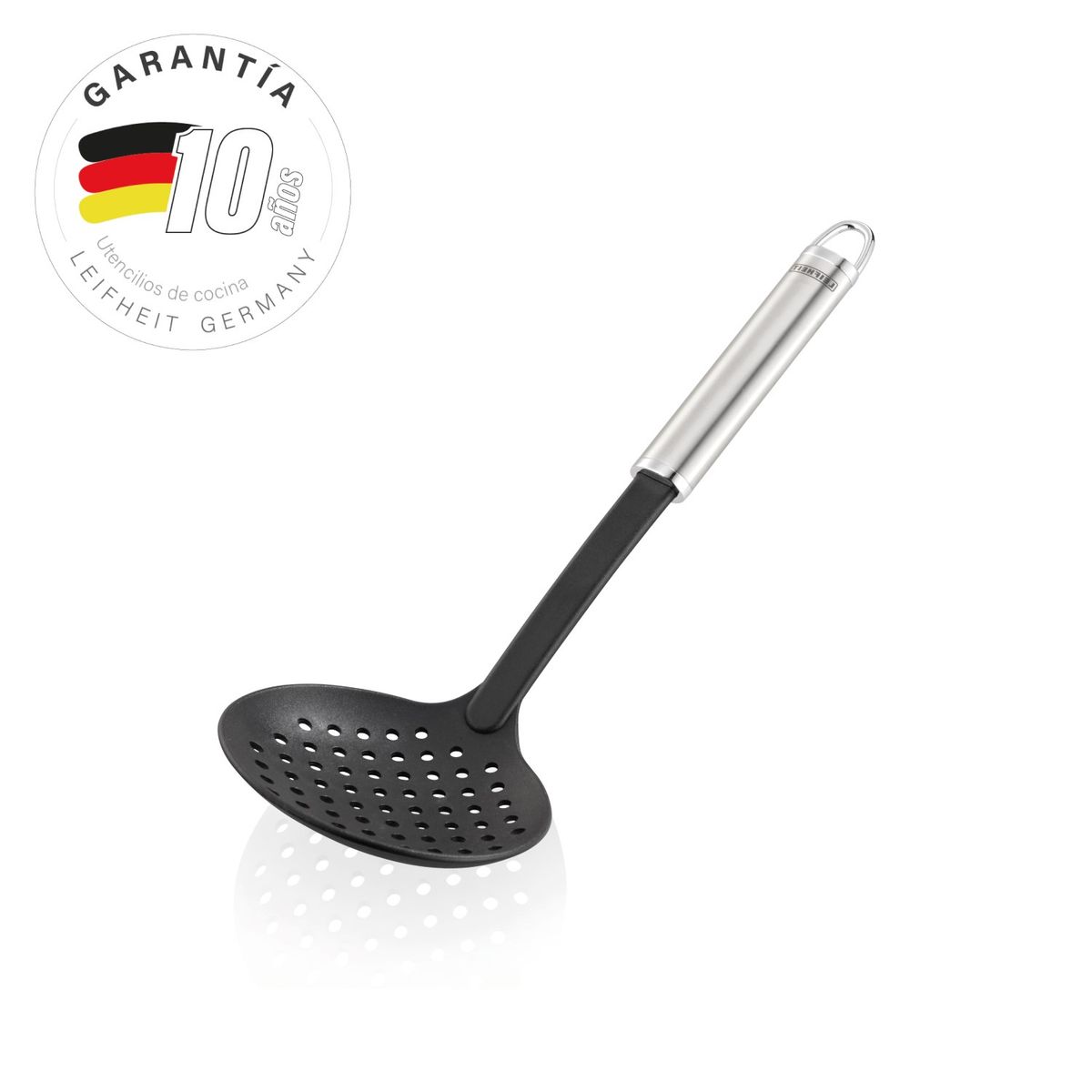 LEIFHEIT - Espumadera de nylon y acero inoxidable