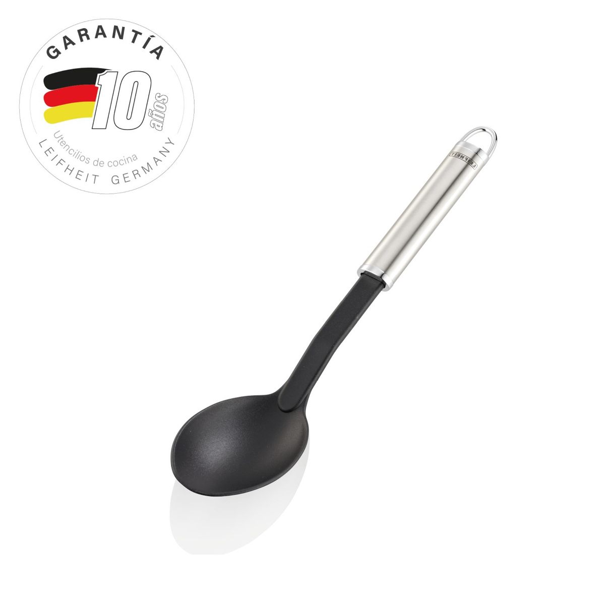LEIFHEIT - Cuchara para servir de nylon y acero inoxidable
