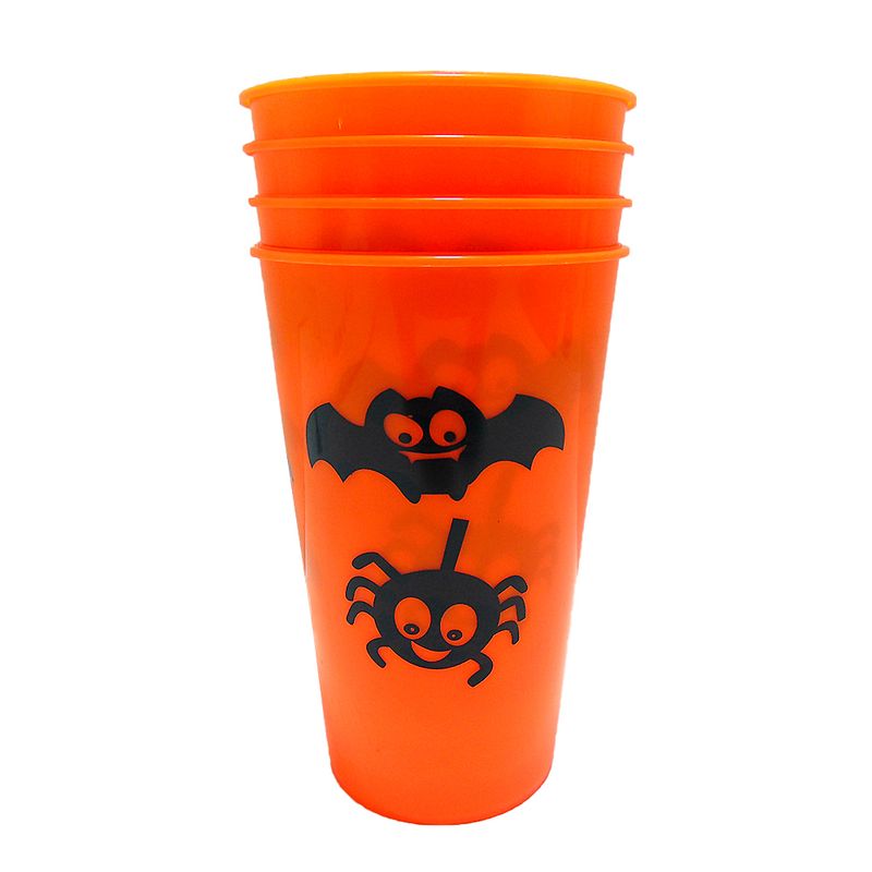 BIG PARTY - Set 4 Vasos De 14 cm Halloween Big Party