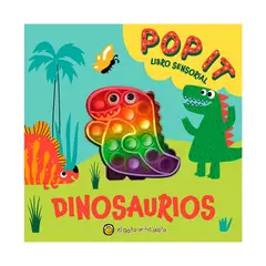 EL GATO DE HOJALATA - Pop It Libro Sensorial - Dinosaurios