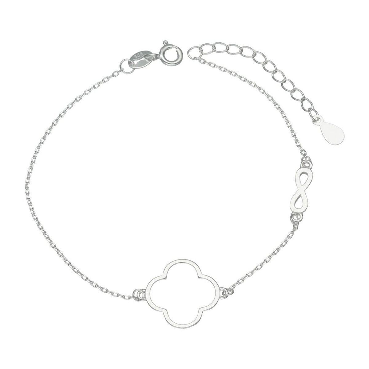 TODOJOYAS - Pulsera Plata 925 Cruz Infinito