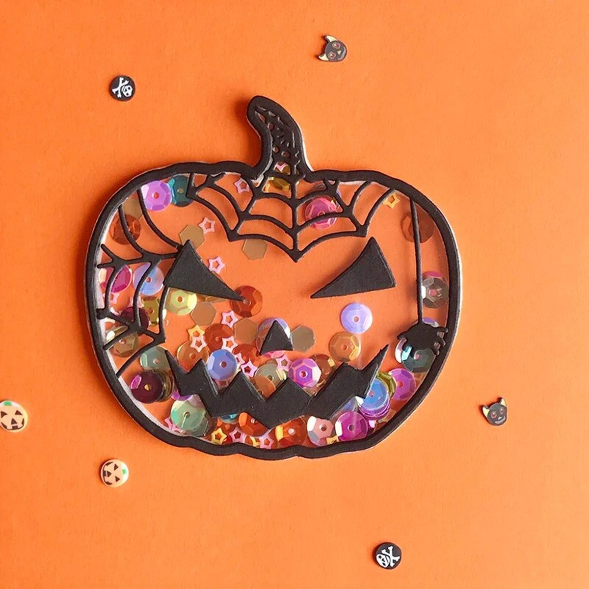 GENERICO - Troquel Shaker - Scrap - Calabaza - Halloween