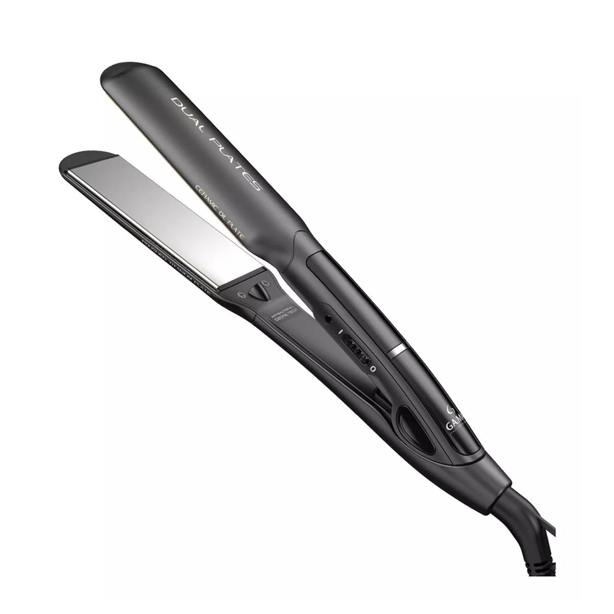 GAMA - Plancha Alisadora Dual Plates Gama Titanio Ceramic Wide Long