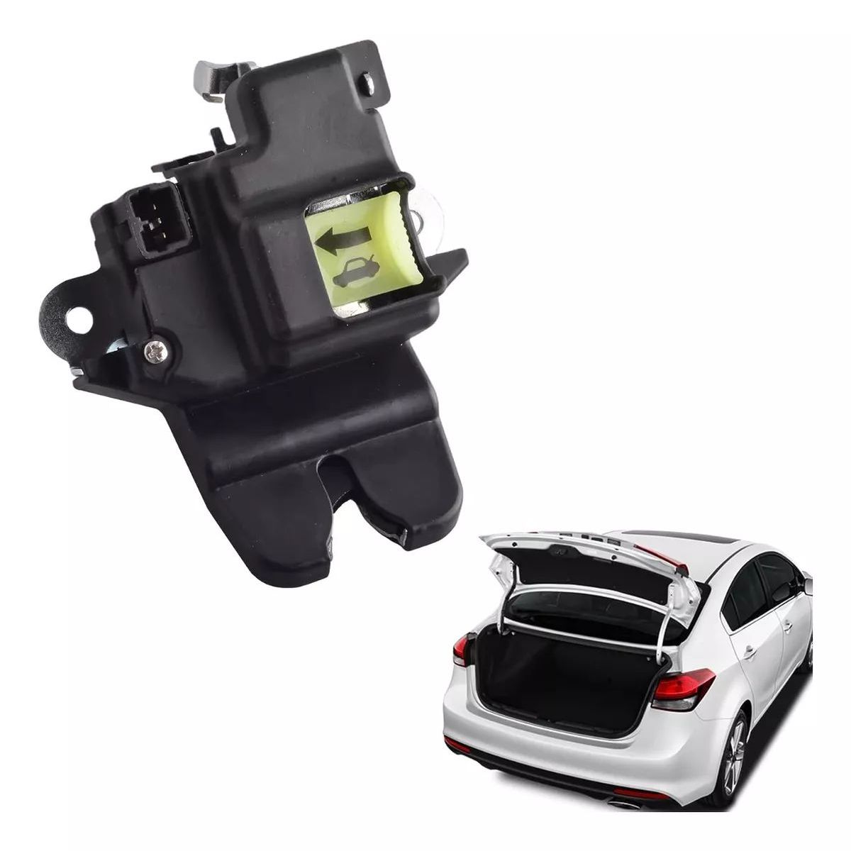 KUANGYE - Chapa Cerradura Maletero Kia Rio4 Cerato Hyundai Elantra