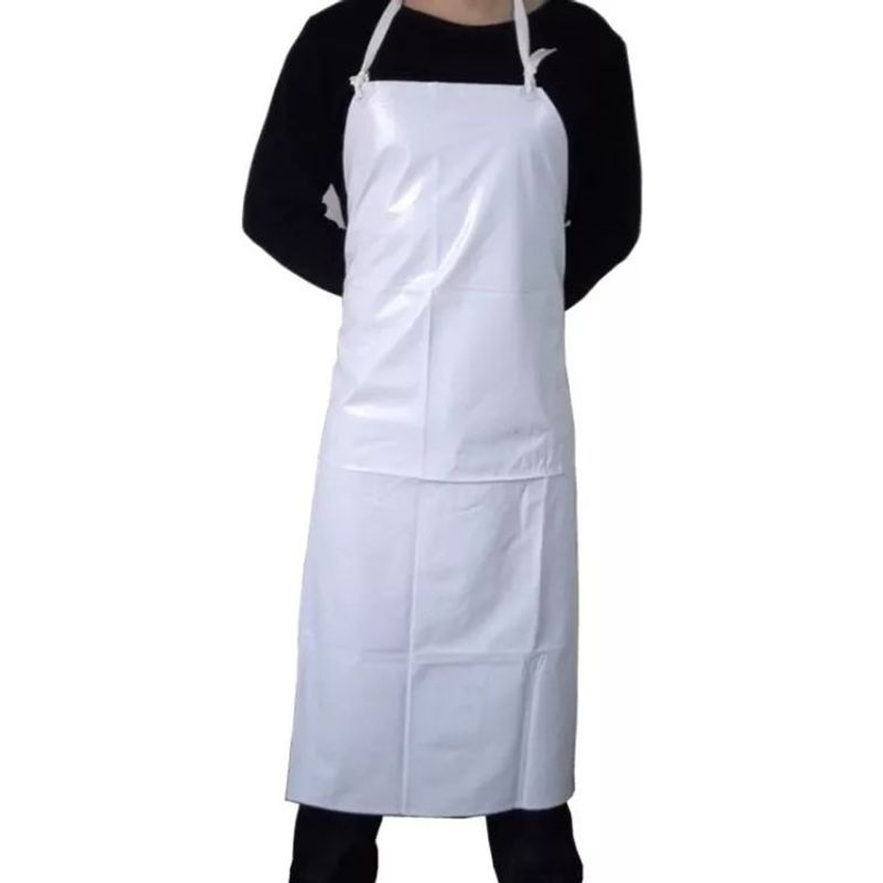 KUANGYE - Pechera De Hule Pvc Delantal Impermeable Carnicero Industria