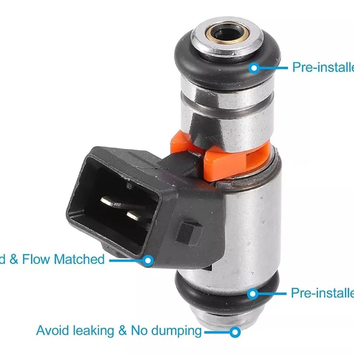 KUANGYE - Inyector Para Ford Fiesta Focus Ecosport Ka 1.6 IWP127