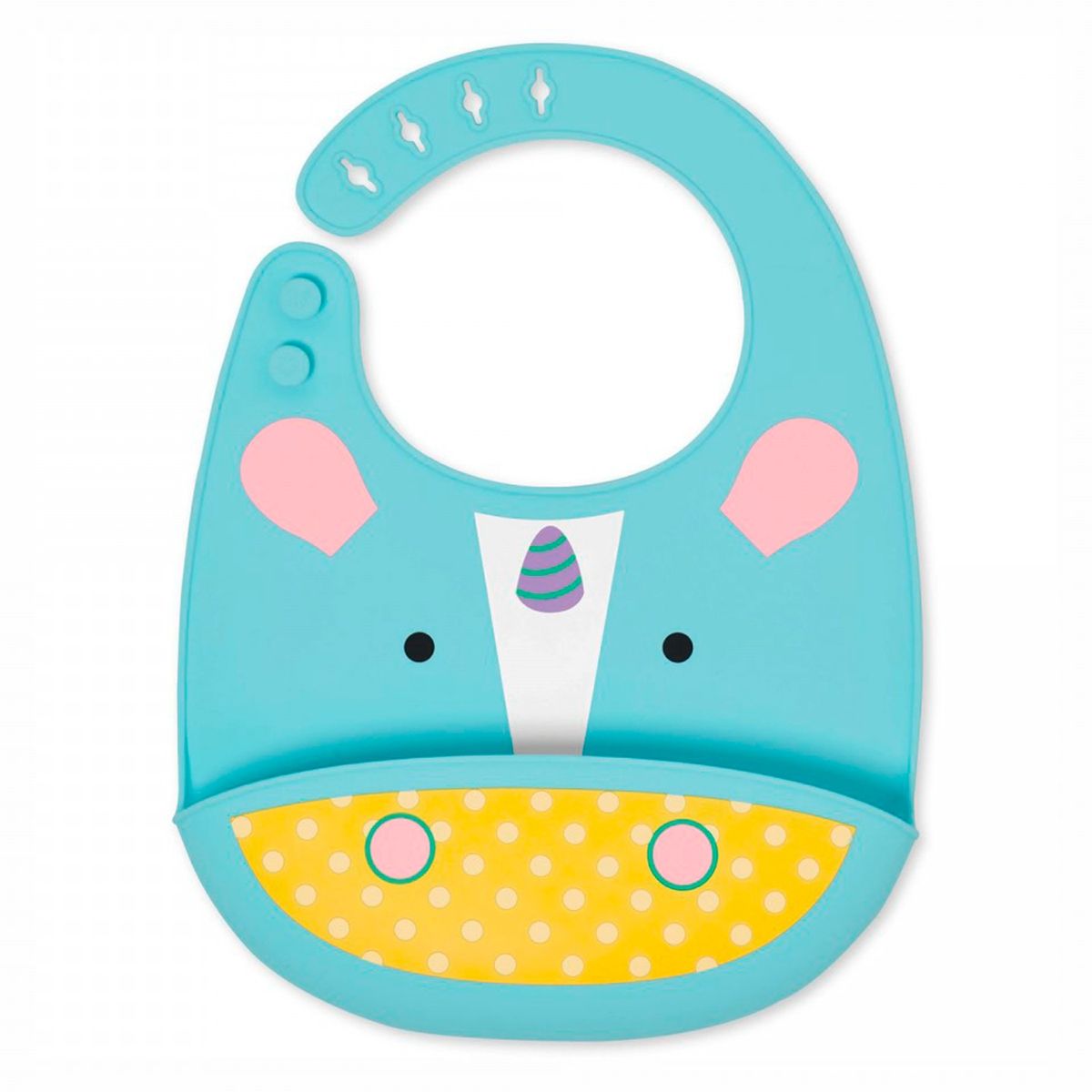 SKIP HOP - Babero De Silicona Unicornio Unisex Skip Hop