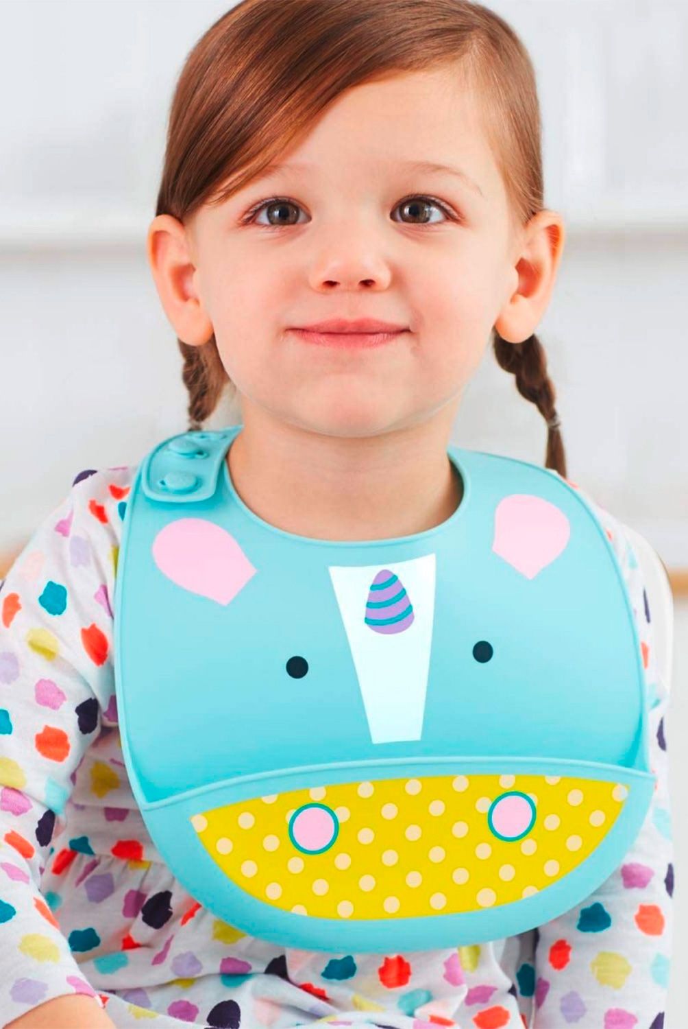 SKIP HOP - Babero De Silicona Unicornio Unisex Skip Hop