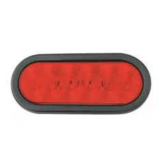 FLAMINGOS - Farol Lateral de Rampla 6 LED Rojo Multivoltaje