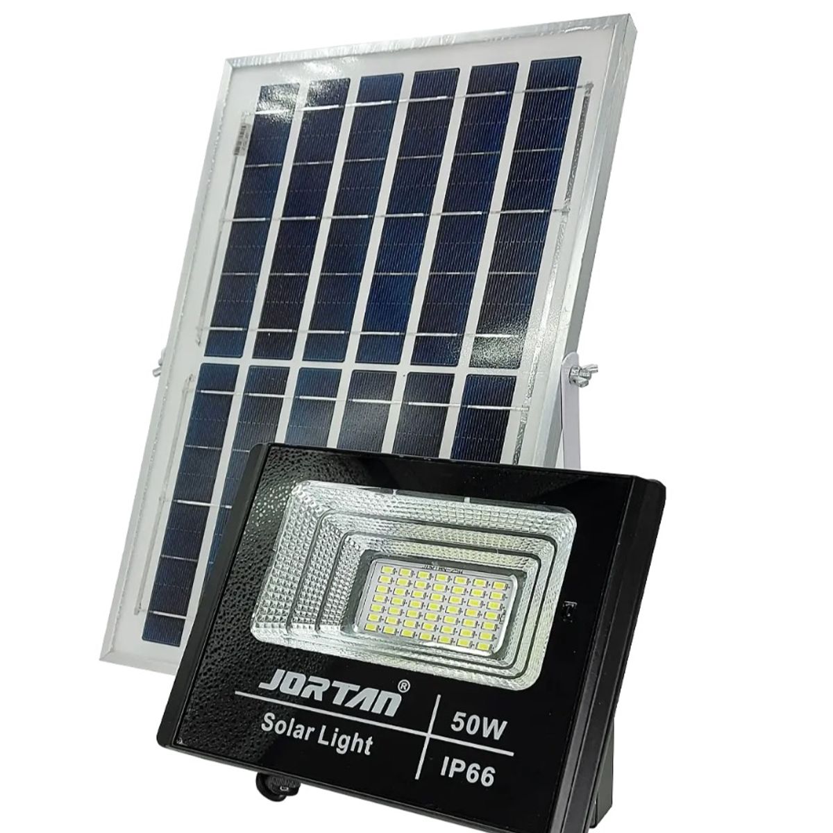 GENERICO - Reflector LED De 50W IP66 Con Panel Solar y Control Remoto