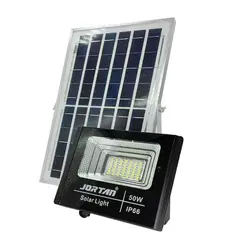 GENERICO - Reflector LED De 50W IP66 Con Panel Solar y Control Remoto