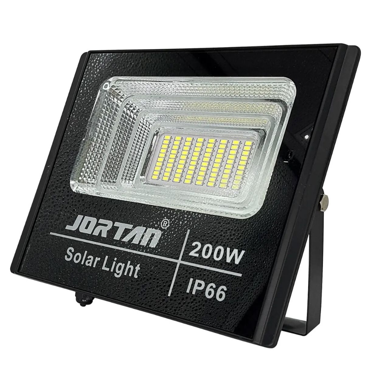 GENERICO - Reflector LED De 200W IP66 Con Panel Solar y Control Remoto Jortan