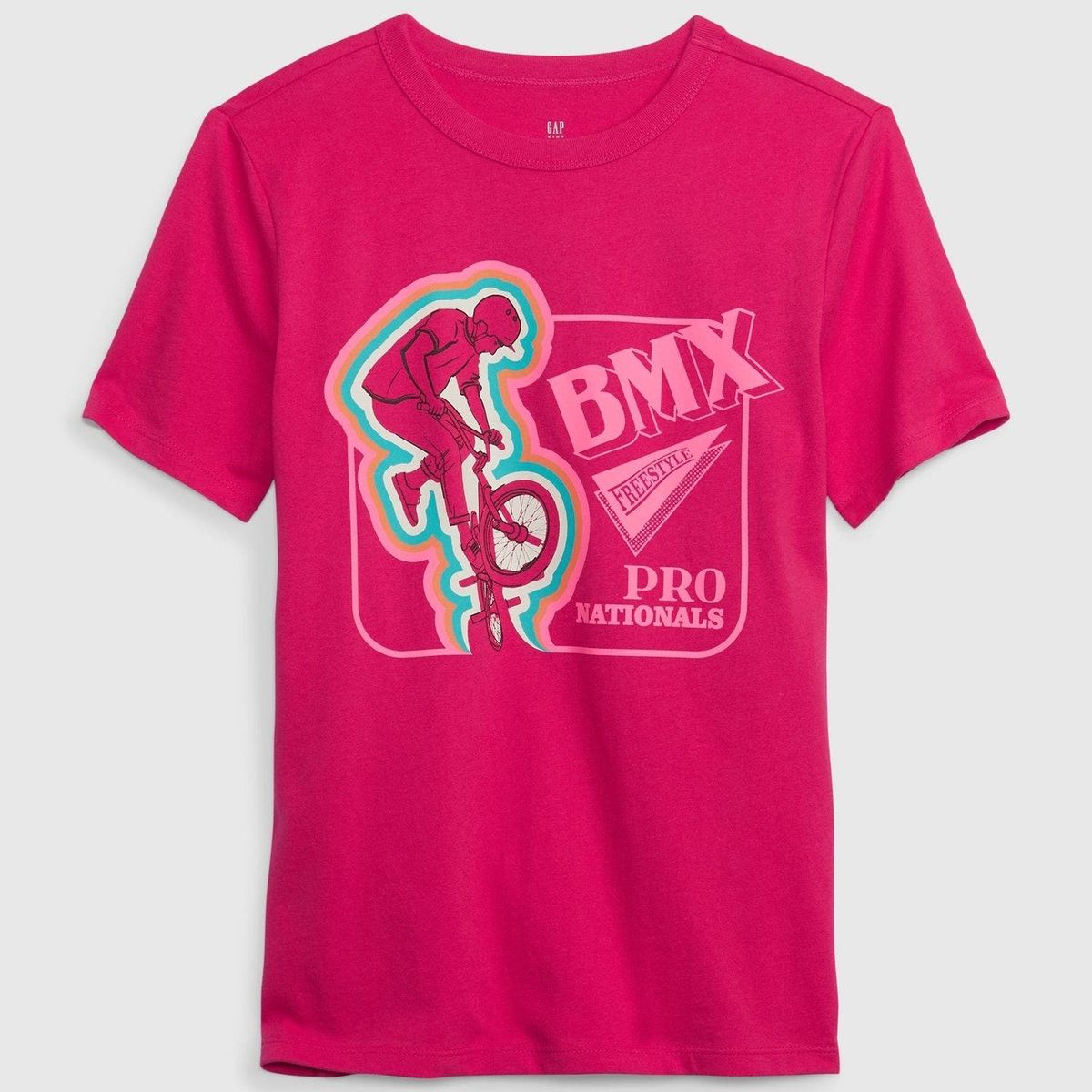 GAP - Polera Niño Gráfica Manga Corta Rosado GAP