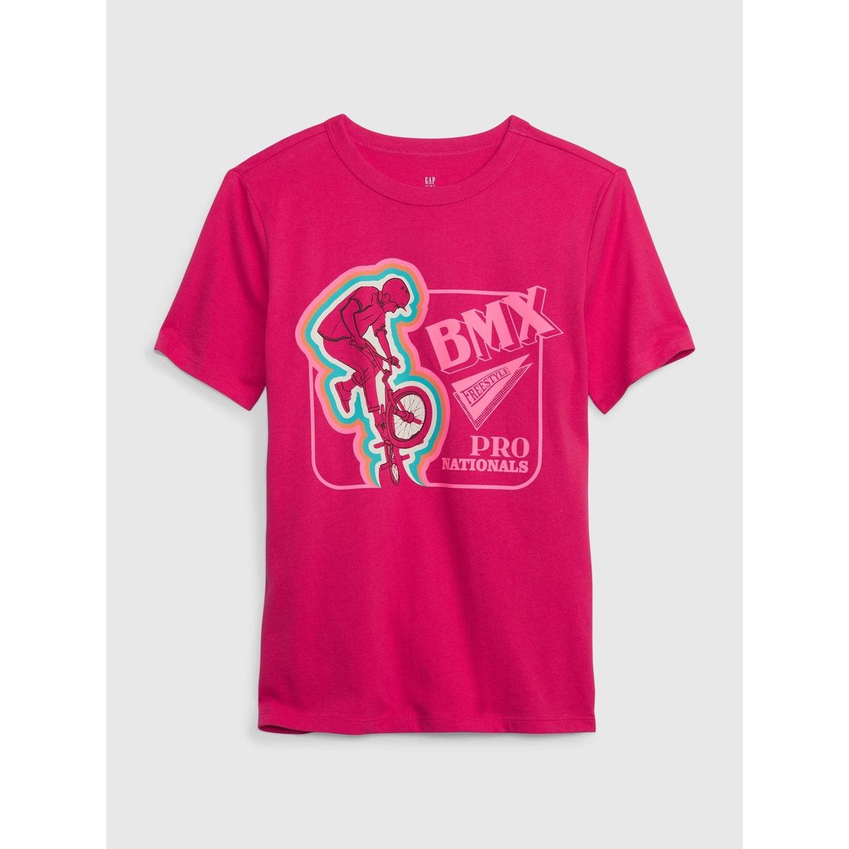 GAP - Polera Niño Gráfica Manga Corta Rosado GAP