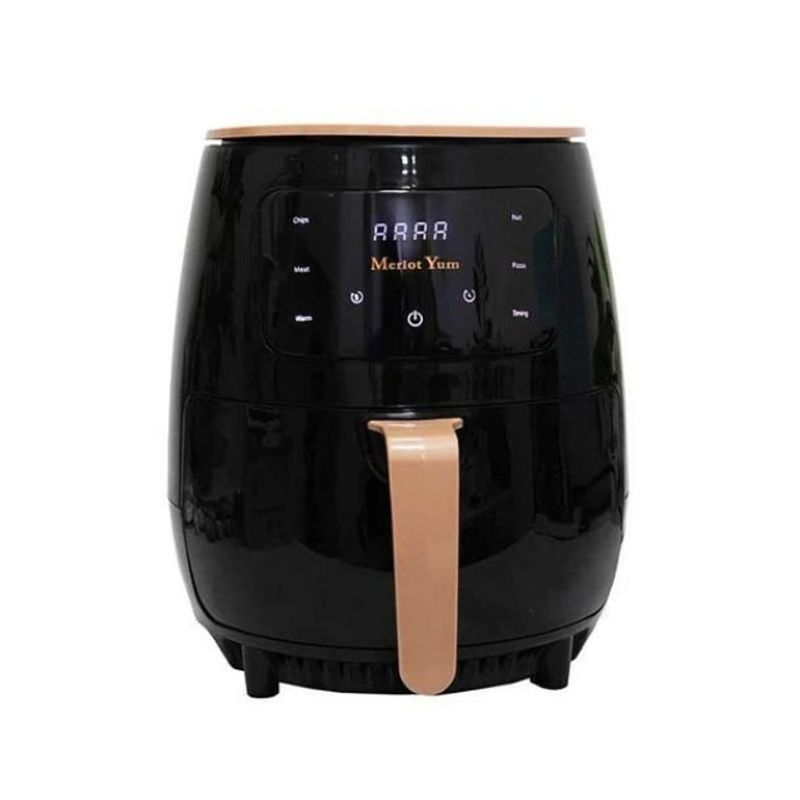 MOUVAIR - Freidora De Aire Air Fryer Eléctrica 6 Litros Pantalla Moderna