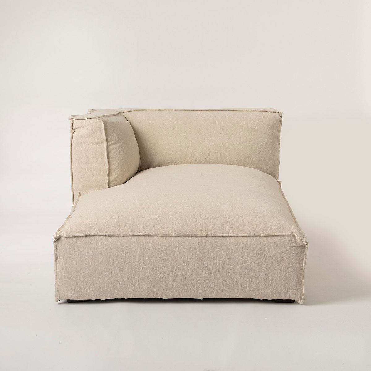 MILK - Sofa Seccional Cube Widecouch Derecho Crudo