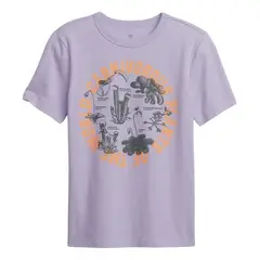 GAP - Polera Gráfica Manga Corta Lila