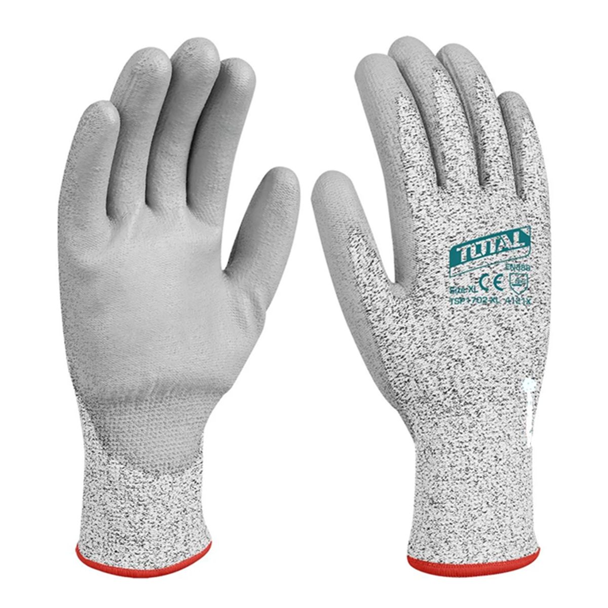 TOTAL TOOLS - Par De Guantes Anticorte Xl Total Tsp1702-xl