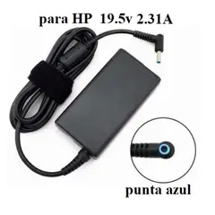 GENERICO - Cargador alternativo para notebook HP 19.5 V - 2.31 A punta azul