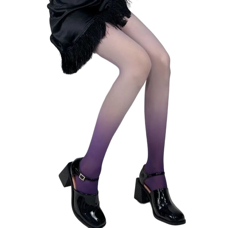 GARSIL - Pantys - Pantimedias Para Mujer De Color en Degrade - Kawaii