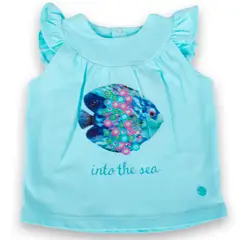 PILLIN - Polera Bebe Niña Agua
