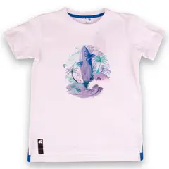 PILLIN - Polera Niño Blanco
