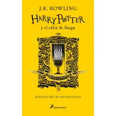 SALAMANDRA - Harry Potter 4: Cáliz De Fuego - Tapa Dura - Hufflepuff