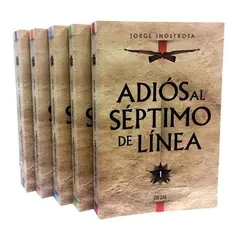 ZIG ZAG - Libro Adiós Al Séptimo De Línea (5 Tomos) - Jorge Inostrosa