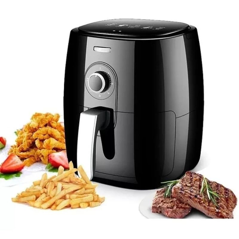 MOUVAIR - Freidora De Aire Air Fryer Eléctrica 5 Litros Hogar Multiproposito