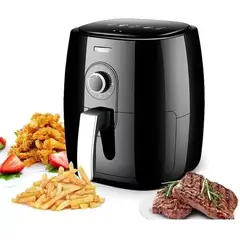 MOUVAIR - Freidora De Aire Air Fryer Eléctrica 5 Litros Hogar Multiproposito