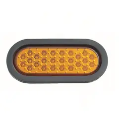 FLAMINGOS - Farol Lateral de Rampla 26 LED Multivoltaje Ambar