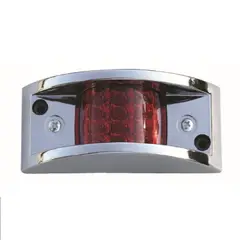 FLAMINGOS - Farol Tipo Yanke 12 LED Multivoltaje - Rojo