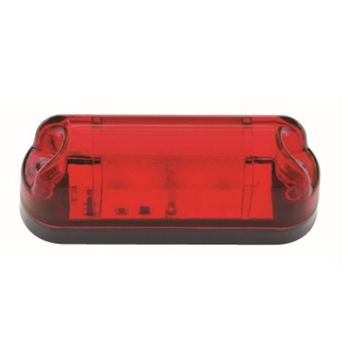 FLAMINGOS - Farol Interior Redondo Rojo 3 LED Multivoltaje