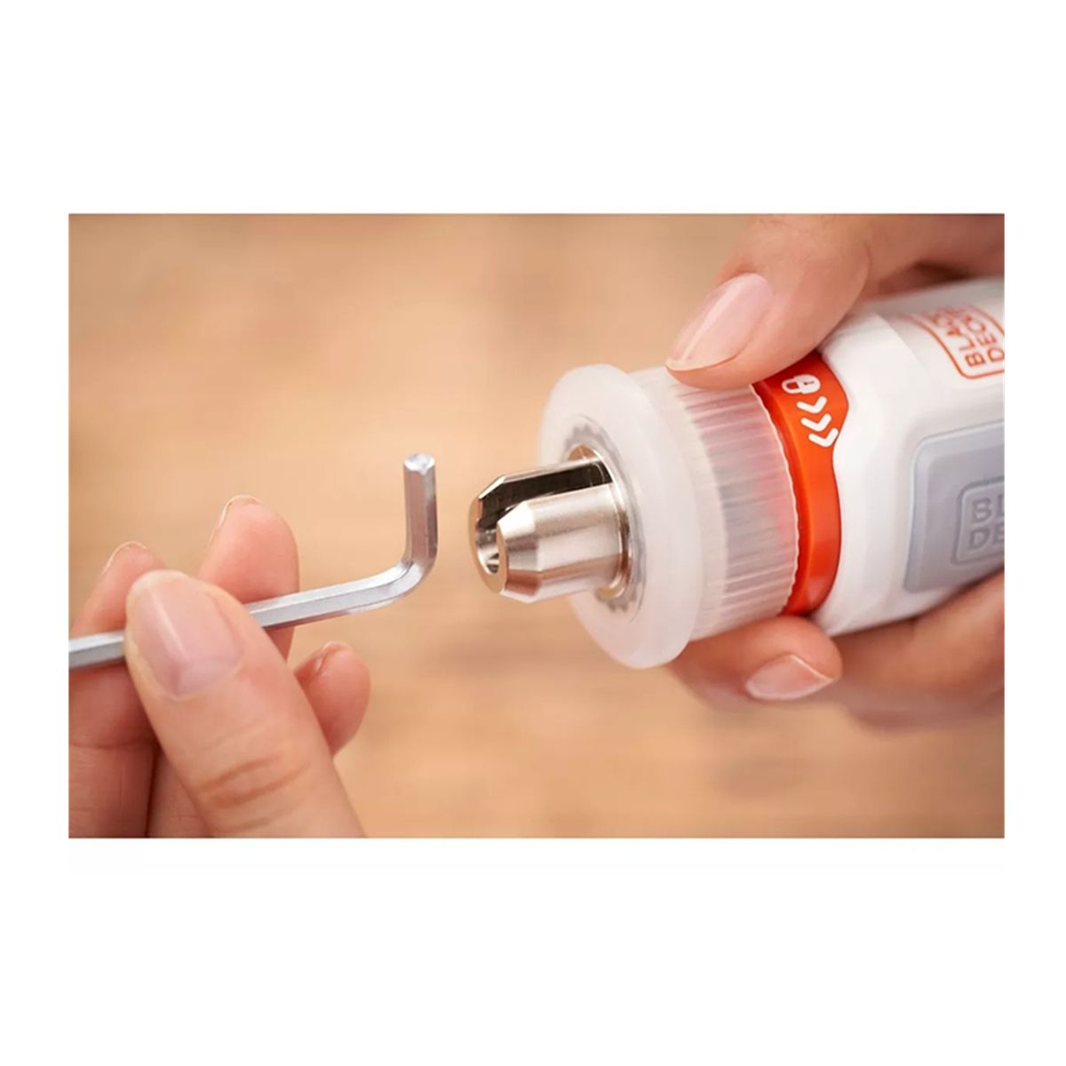 BLACK+DECKER - Atornillador Montamuebles Hexdriver Blackdecker Bcrta01-b2c