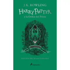 SALAMANDRA - Harry Potter 5: La Órden Del Fénix - Tapa Dura - Slytherin