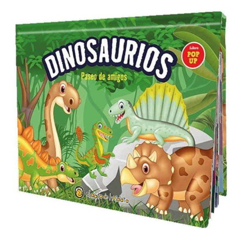 EL GATO DE HOJALATA - Libro Dinosaurios: Paseo Con Amigos -  Varios Autores