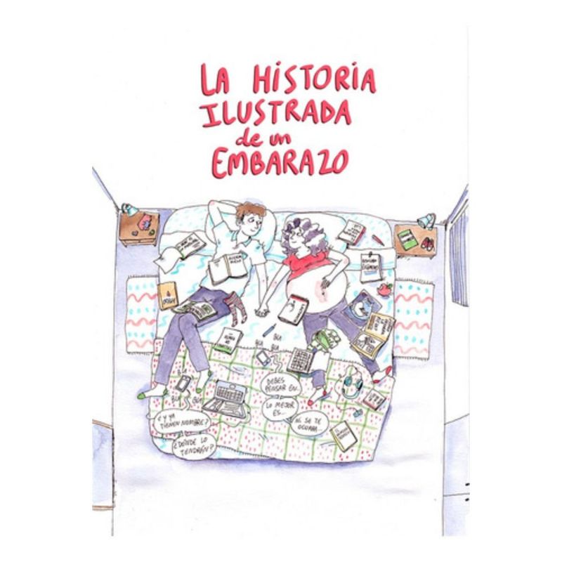 CATALONIA - Libro La Historia Ilustrada De Un Embarazo - Michelle Sadler