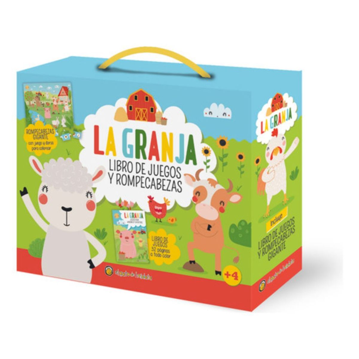 EL GATO DE HOJALATA - Libro Diversión Sorpresa - Granja - El Gato De Hojalata