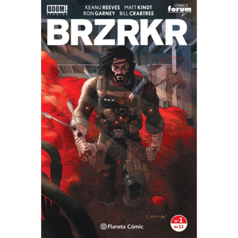 PLANETA COMIC - Libro Brzrkr Nº 1 - Keanu Reeves