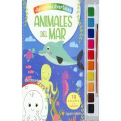 EL GATO DE HOJALATA - Acuarelas Divertidas - Animales Del Mar - Gato De Hojalata -