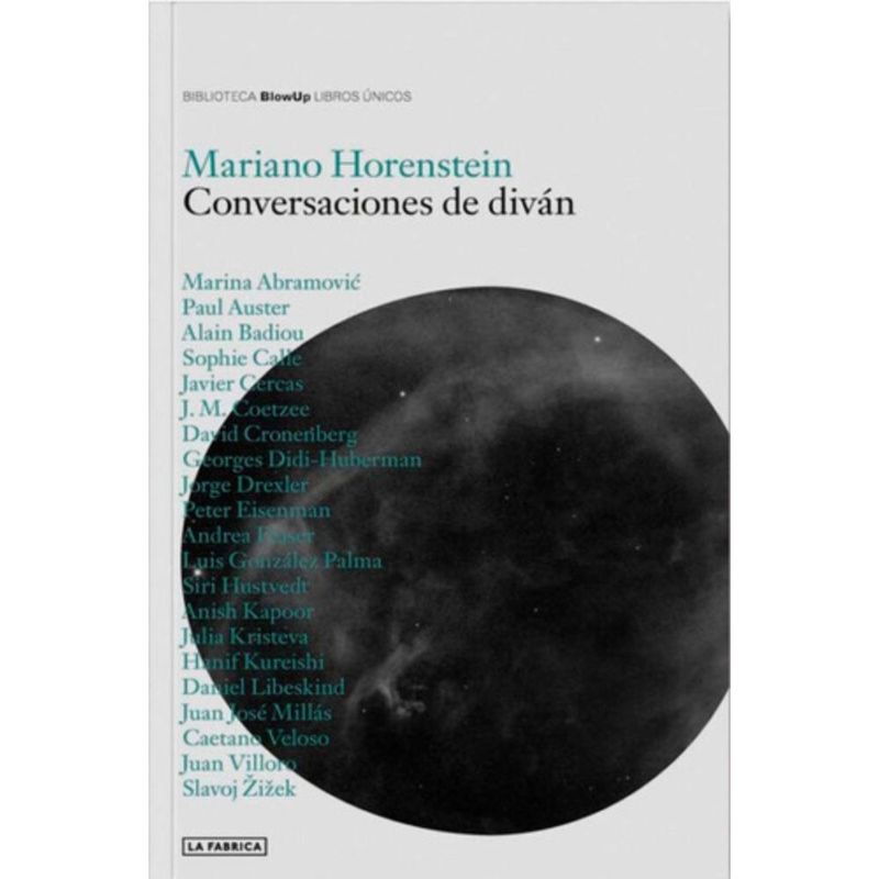 LA FABRICA - Libro Conversaciones De Divan - Mariano Horenstein