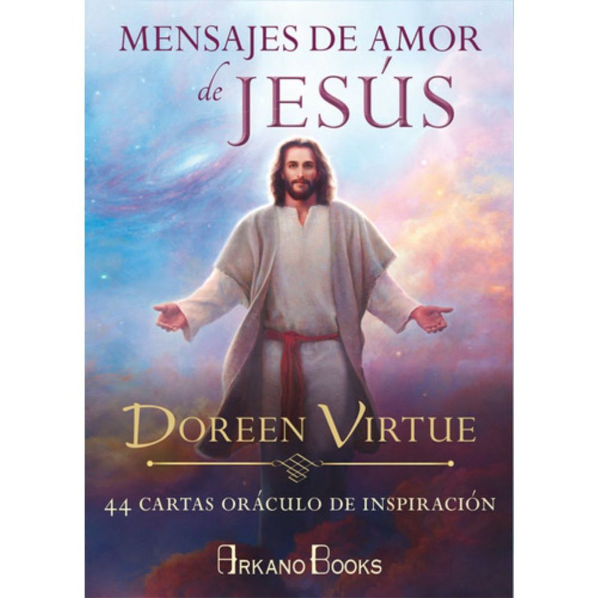 ARKANO - Libro + 44 Cartas - Mensajes De Amor De Jesus - D. Virtue