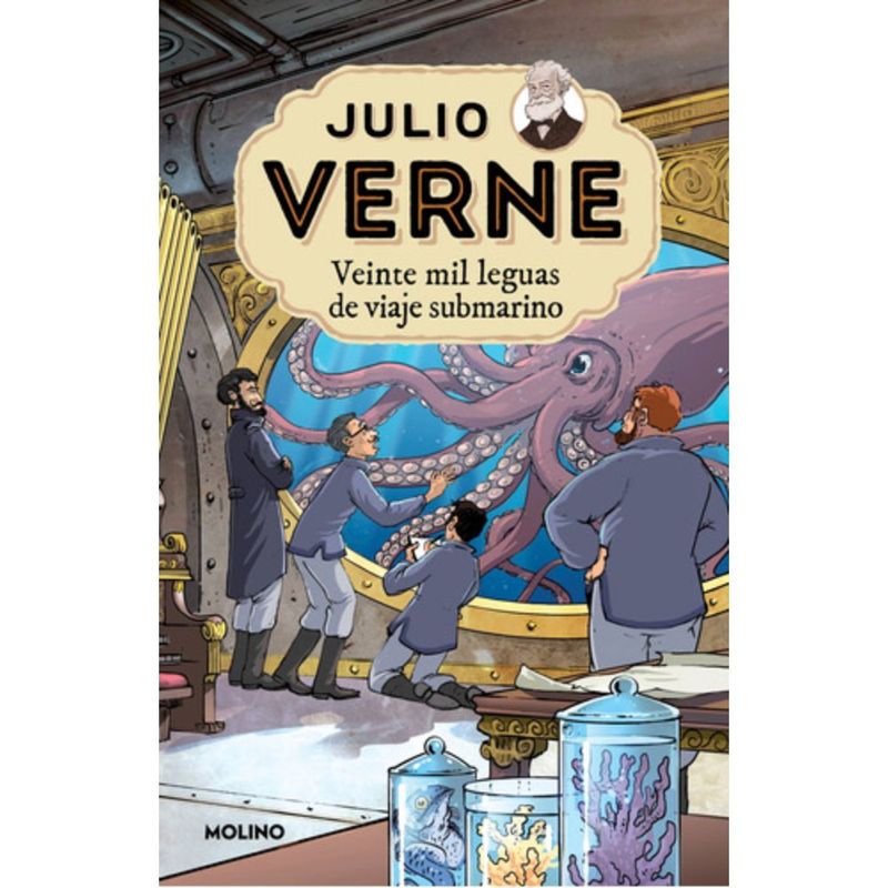 MOLINO - Libro Veinte Mil Leguas De Viaje  - Julio Verne