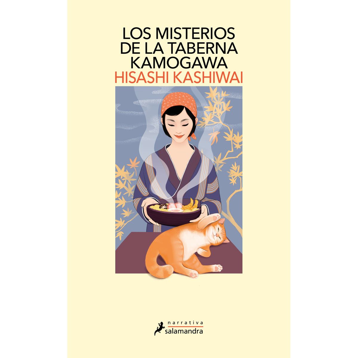 SALAMANDRA - Libro Misterios de la taberna Kamogawa - Hisashi Kashiwai