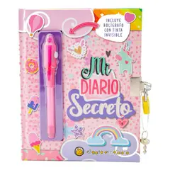 EL GATO DE HOJALATA - Libro Mi Diario Secreto Rosa -