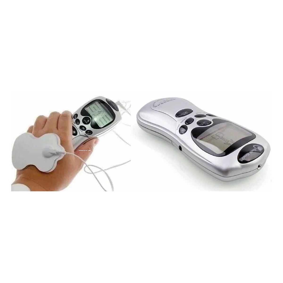 GENERICO - Electro Estimulador Tens Masajeador 4 Electrodos - SC.