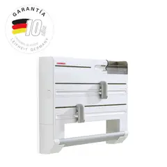 LEIFHEIT - Porta rollo alusa y papel