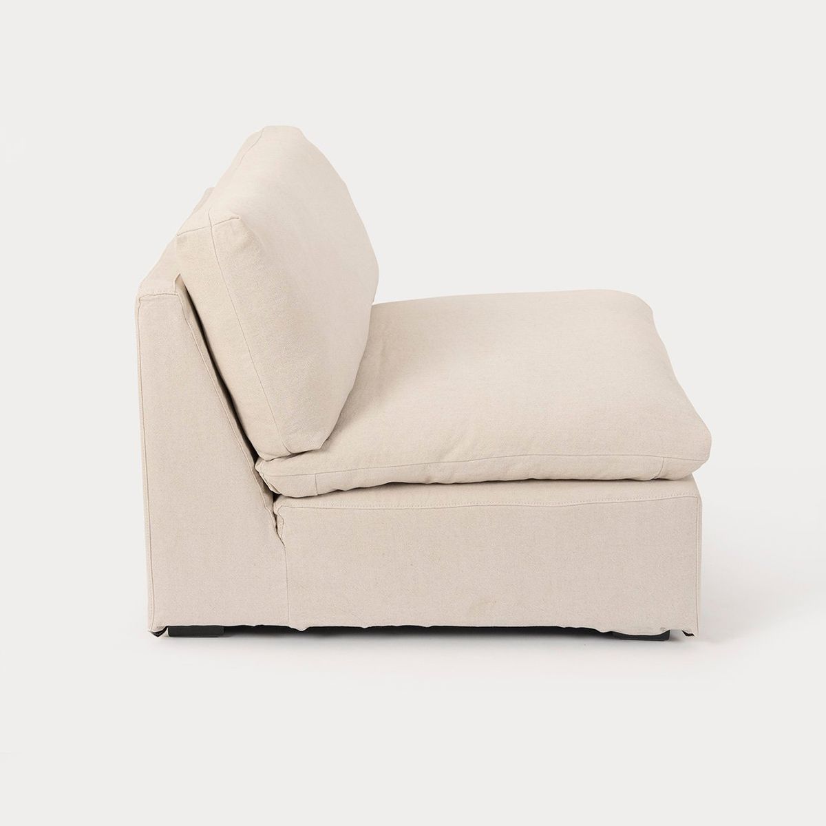 MILK - Sillón Seccional Jacques Centro Crudo