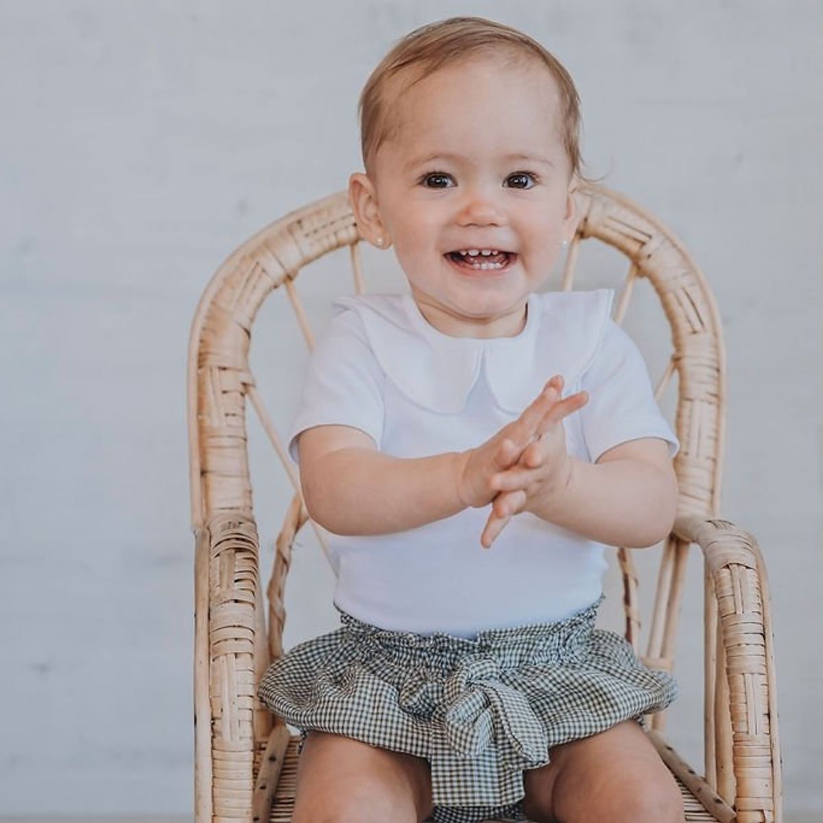 ONCOTTON WHITE BASIC COLLECTION - Body Cuello Peter Pan manga corta