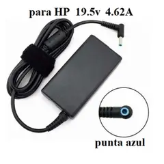 GENERICO - Cargador de notebook 19.5 V - 4.62 A punta azul para HP